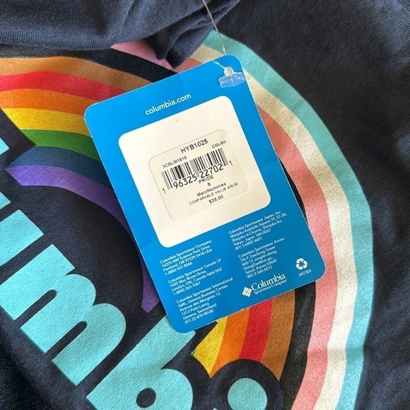 🆕 🏳️🌈🏳️⚧️ Columbia - Rainbow Diversity T- Shirt Size Small - Picture 6 of 6